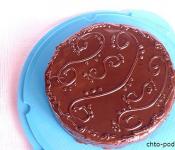 Многослойный песочный торт с шоколадным кремом — пошаговый рецепт с фото